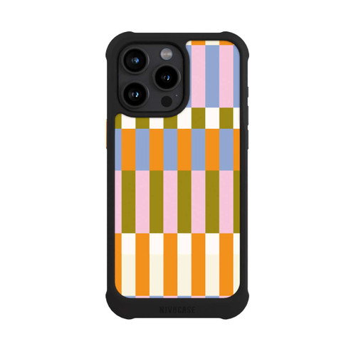 Apple iPhone 15 Pro Max NIVOmax Buntes Karomuster