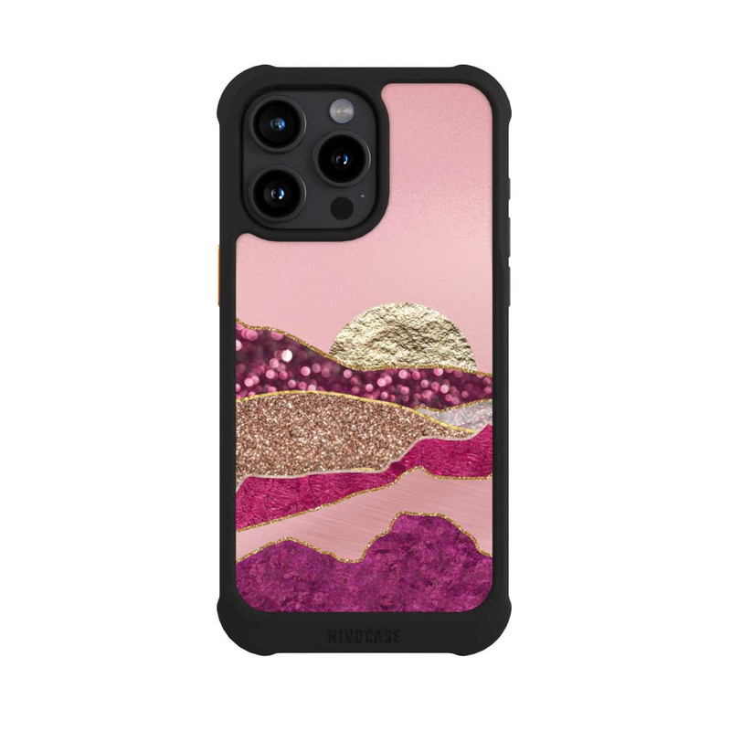 iPhone 15 Pro Max NIVOmax Glamour Landscape Rosegold