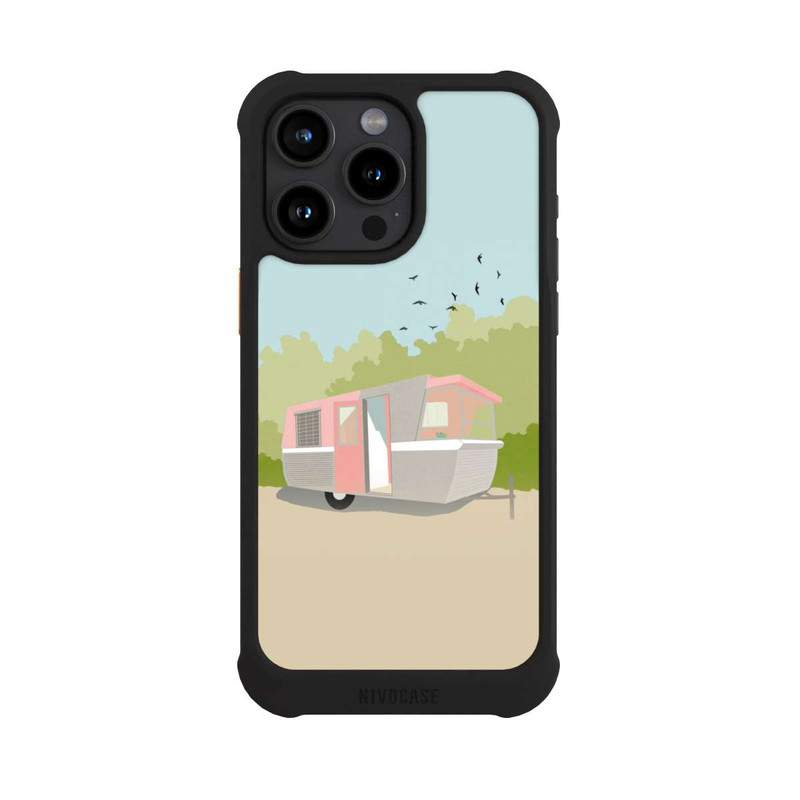 iPhone 15 Pro Max NIVOmax Retro Glamping by Roberta Murray