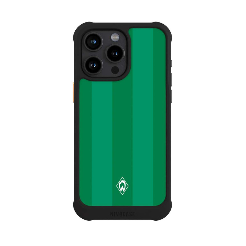 iPhone 15 Pro Max NIVOmax Werder Bremen Grün gestreift