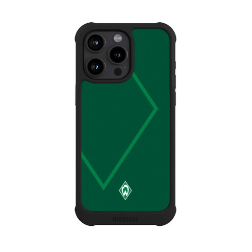Apple iPhone 15 Pro Max NIVOmax Werder Grün Rautenelement