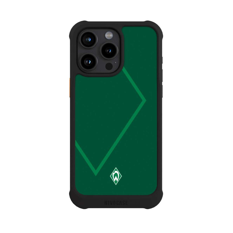 iPhone 15 Pro Max NIVOmax Werder Grün Rautenelement
