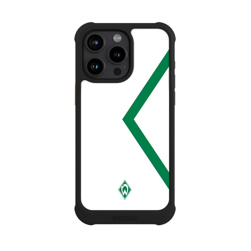 iPhone 15 Pro Max NIVOmax Werder Bremen Rautenelement Grün