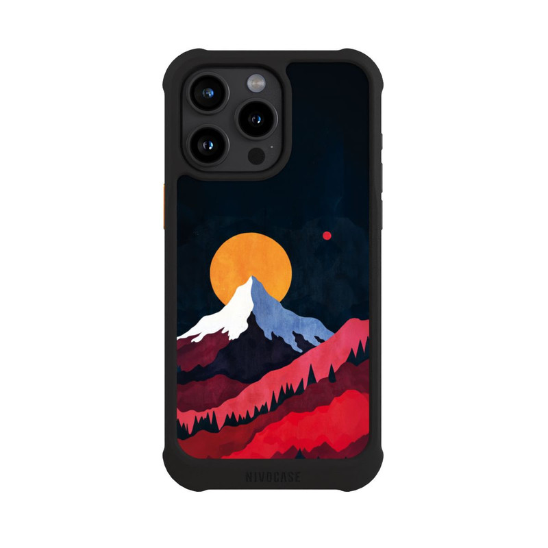 iPhone 15 Pro Max NIVOmax Mont Blanc Abstract