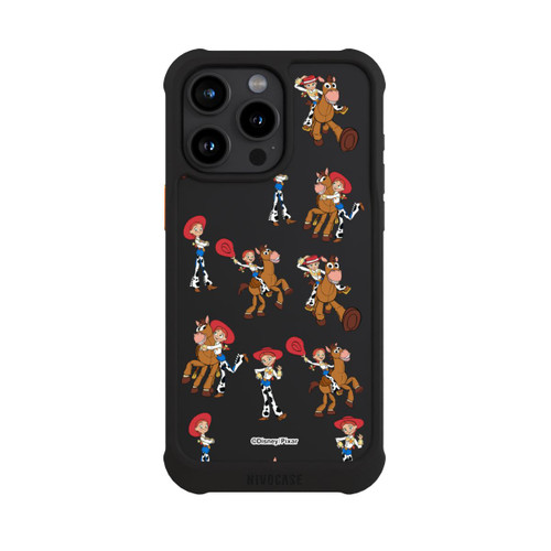 Apple iPhone 15 Pro Max NIVOmax Toy Story 5 Jessie Cowboy Pattern Transparent