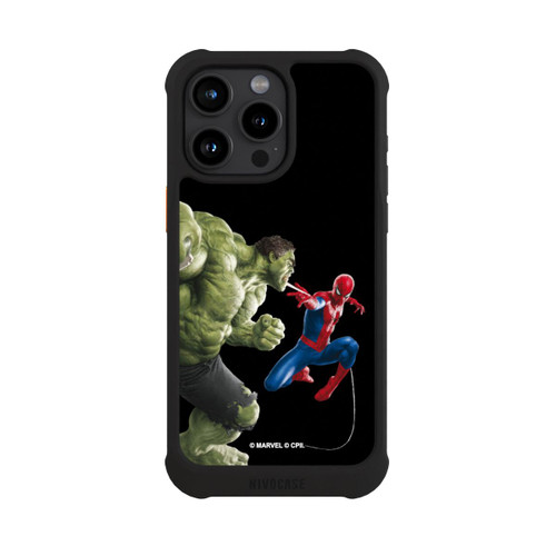 Apple iPhone 15 Pro Max NIVOmax Spider-Man und Hulk