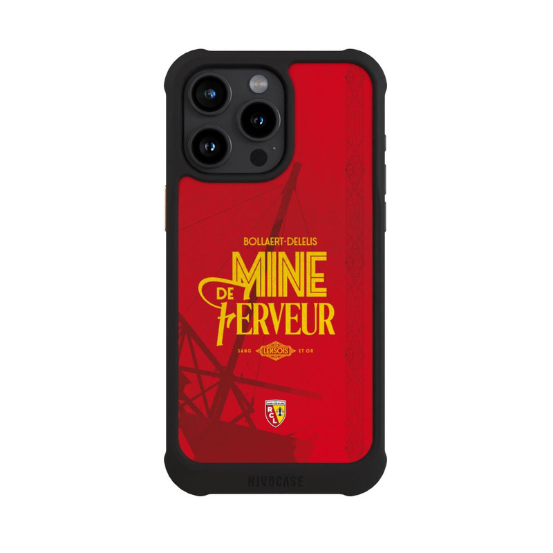 iPhone 15 Pro Max NIVOmax RC Lens Mine de Ferveur rouge V2