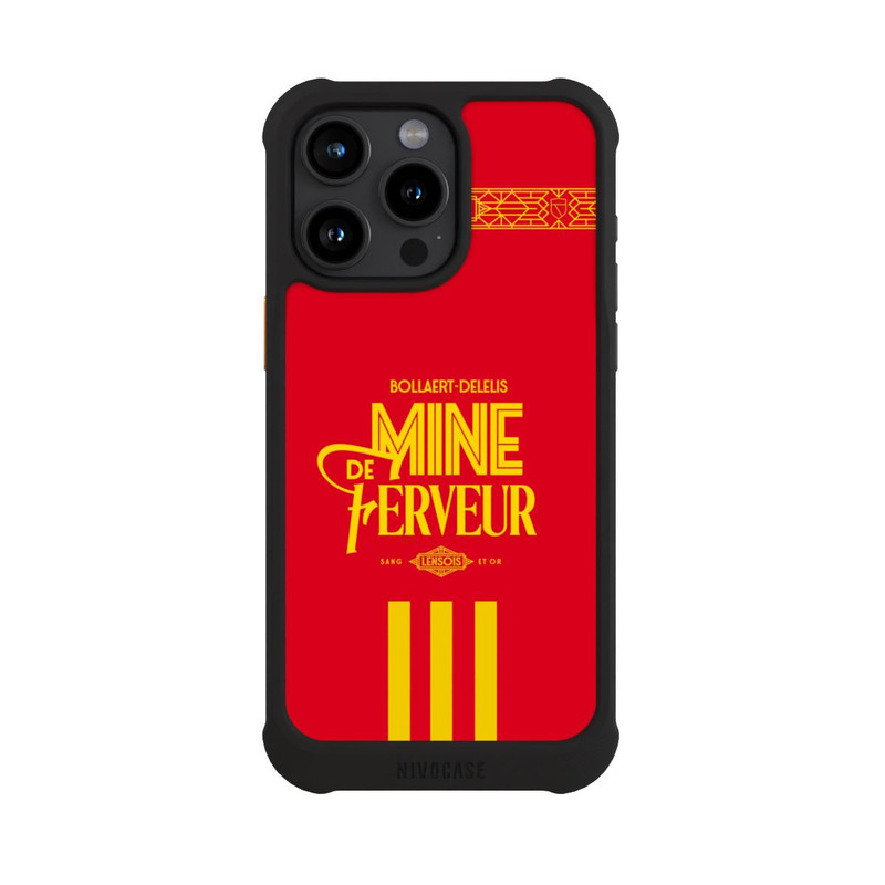 iPhone 15 Pro Max NIVOmax RC Lens Mine de Ferveur rouge