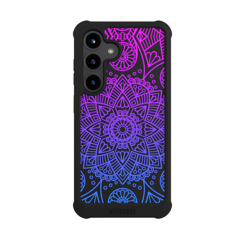 Galaxy S24 NIVOmax Cercles Mandala sans Fond