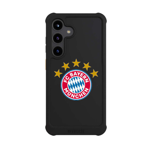 Samsung Galaxy S24 NIVOmax FCB Logo mit Sterne - ohne Hintergrund