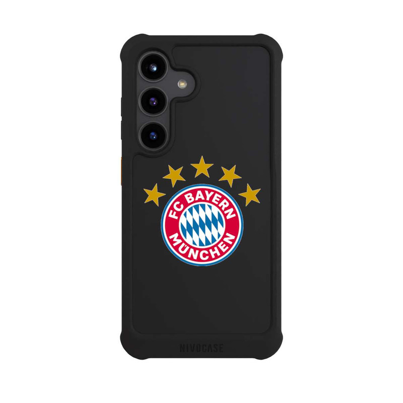 Galaxy S24 NIVOmax FCB Logo mit Sterne - ohne Hintergrund