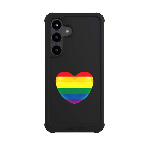 Samsung Galaxy S24 NIVOmax Pride Heart ohne Hintergrund