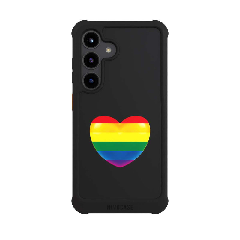 Galaxy S24 NIVOmax Pride Heart sans Fond