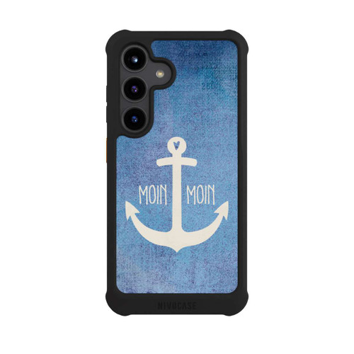 Samsung Galaxy S24 NIVOmax Moin Moin Anker Blau