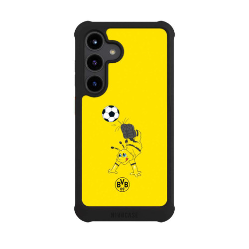 Samsung Galaxy S24 NIVOmax Emma mit Fussball - BVB