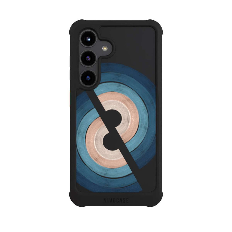 Galaxy S24 NIVOmax Arcs-en-ciel rétro