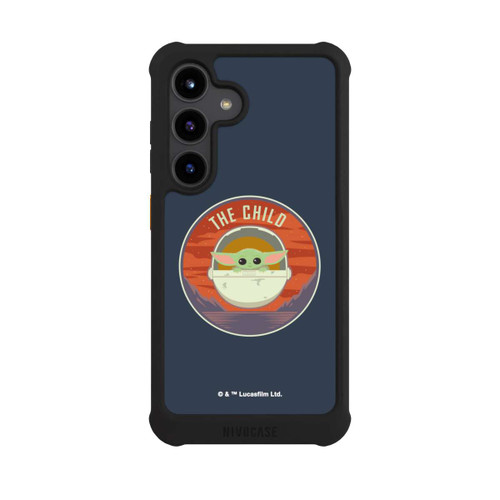 Samsung Galaxy S24 NIVOmax The Child Abzeichen Blau