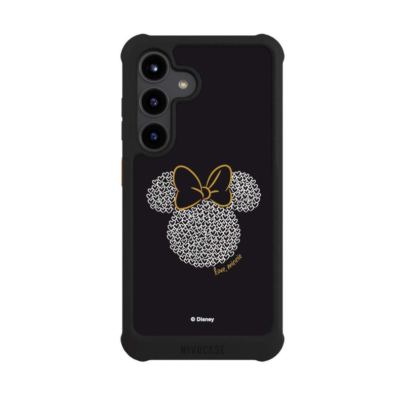 Galaxy S24 NIVOmax Minnie Noir et Blanc