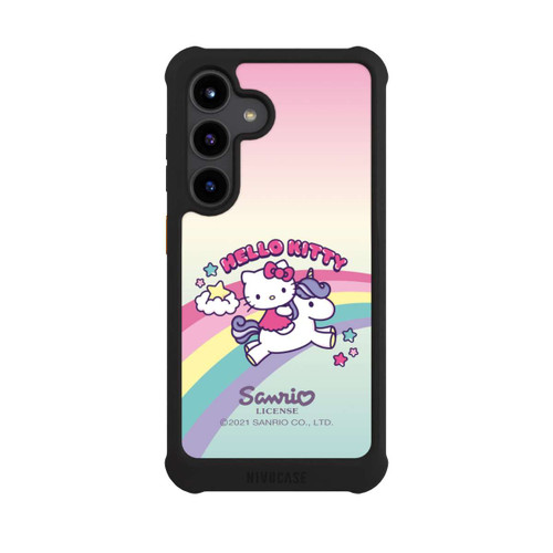 Samsung Galaxy S24 NIVOmax Hello Kitty Regenbogen 