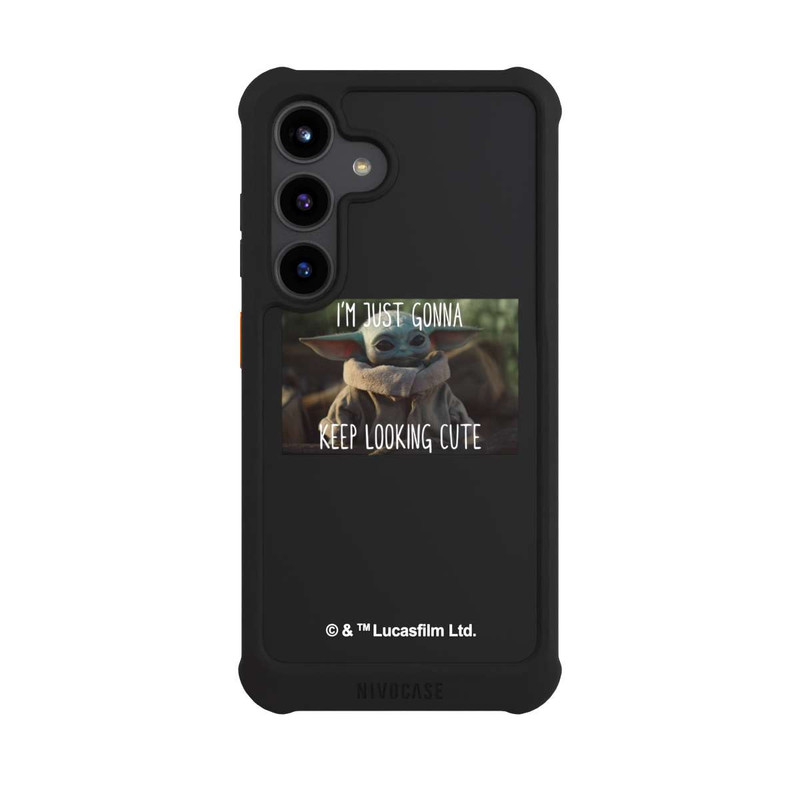 Galaxy S24 NIVOmax Star Wars The Child Cute Transparent