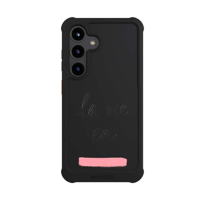 Galaxy S24 NIVOmax La vie en Rosa Transparent
