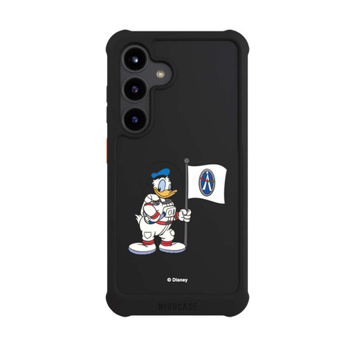 Samsung Galaxy S24 NIVOmax Donald Duck Astronaut Transparent