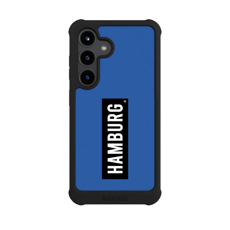 Galaxy S24 NIVOmax HSV Hamburg Schwarz Blau