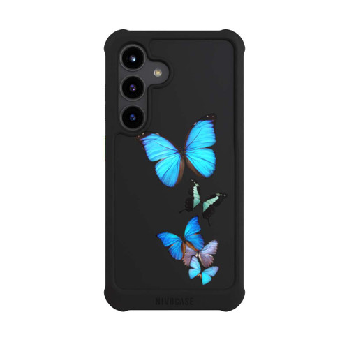 Samsung Galaxy S24 NIVOmax Schmetterling Transparent