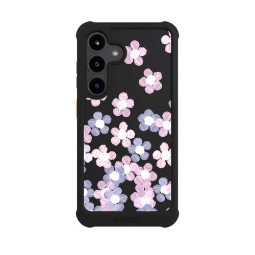 Samsung Galaxy S24 NIVOmax Einfache Blumen Transparent