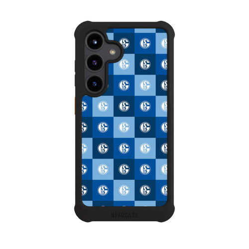 Samsung Galaxy S24 NIVOmax Schalke 04 Muster