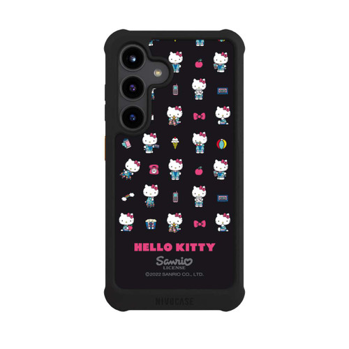 Samsung Galaxy S24 NIVOmax Hello Kitty 90s Schwarz