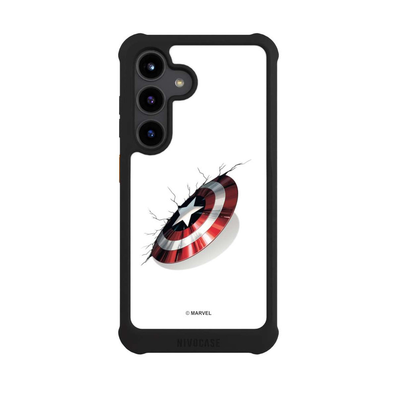 Galaxy S24 NIVOmax Bouclier Captain America