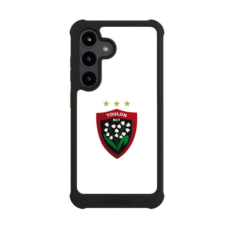 Galaxy S24 NIVOmax Logo RC Toulonnais Blanc