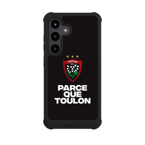 Samsung Galaxy S24 NIVOmax Parce Que Toulon Schwarz