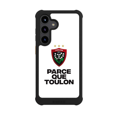 Samsung Galaxy S24 NIVOmax Parce Que Toulon Weiß
