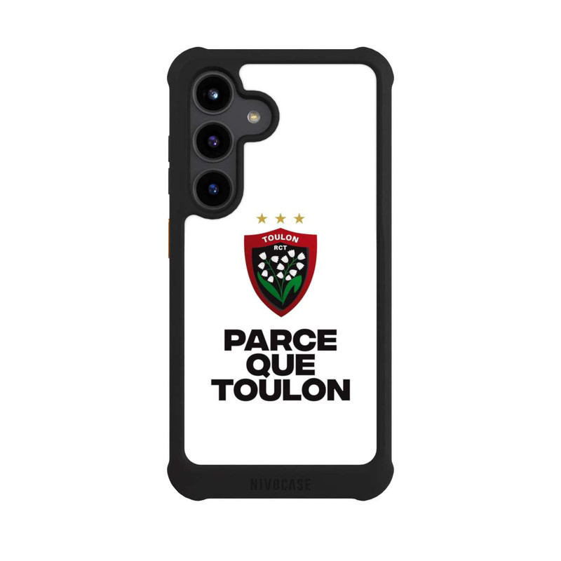Galaxy S24 NIVOmax Parce Que Toulon Blanc
