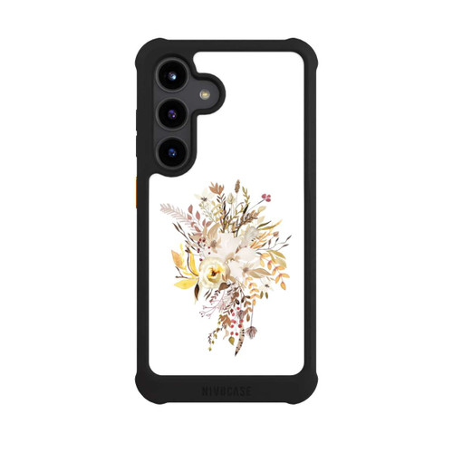 Samsung Galaxy S24 NIVOmax Herbst in weiß