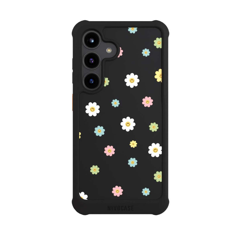 Galaxy S24 NIVOmax Flower Power Petit Transparent