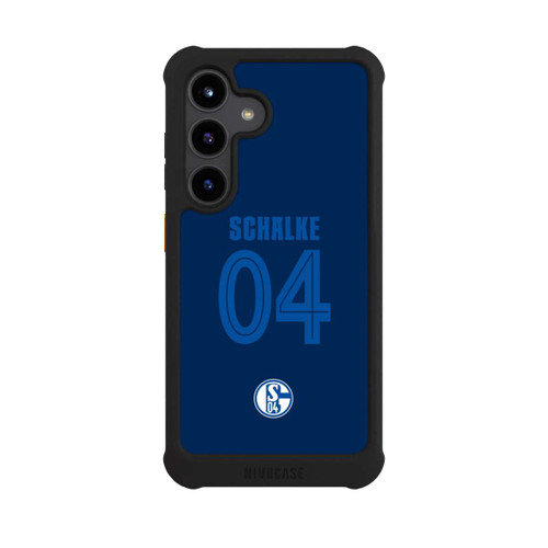 Samsung Galaxy S24 NIVOmax Schalke 04 Dunkelblau