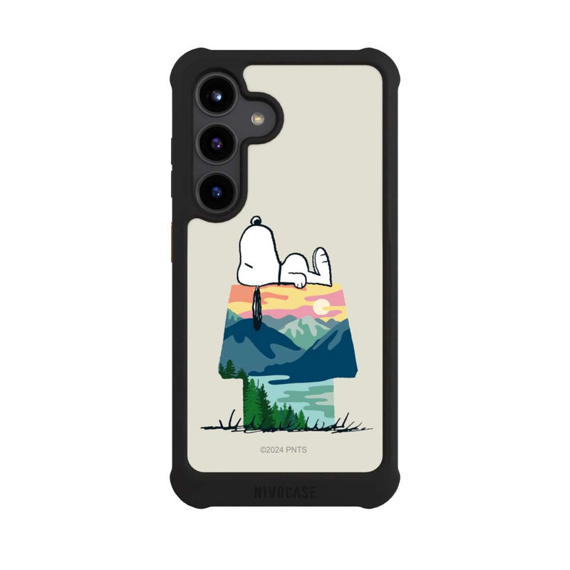 Galaxy S24 NIVOmax Snoopy Camping Hütte