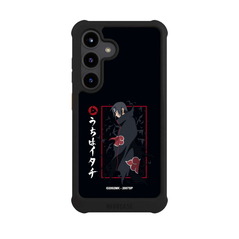 Galaxy S24 NIVOmax Itachi corbeaux noirs