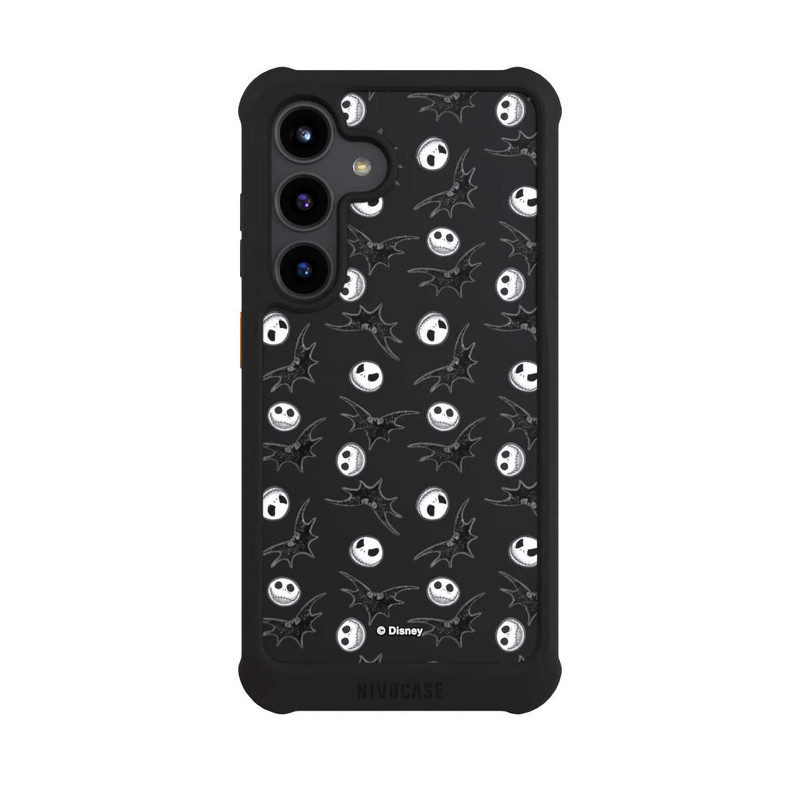 Galaxy S24 NIVOmax Nightmare Before Christmas Pattern Transparent