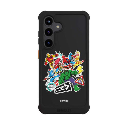 Samsung Galaxy S24 NIVOmax Capitan American Shield Transparent