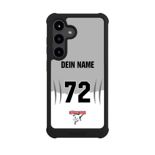 Samsung Galaxy S24 NIVOmax Kölner Haie Trikotmotiv Personalisierbar