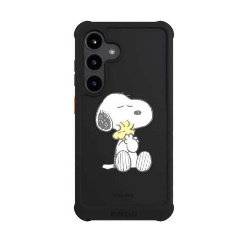 Samsung Galaxy S24 NIVOmax Snoopy And Woodstock Cuddling transparent