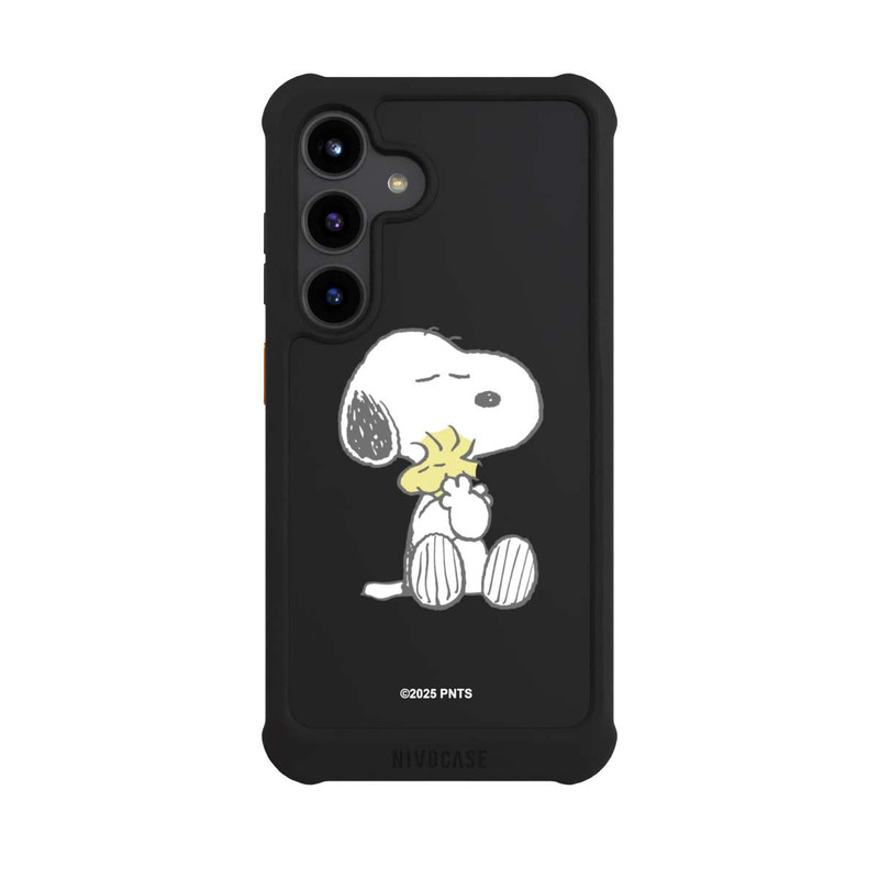 Galaxy S24 NIVOmax Snoopy And Woodstock Cuddling transparent