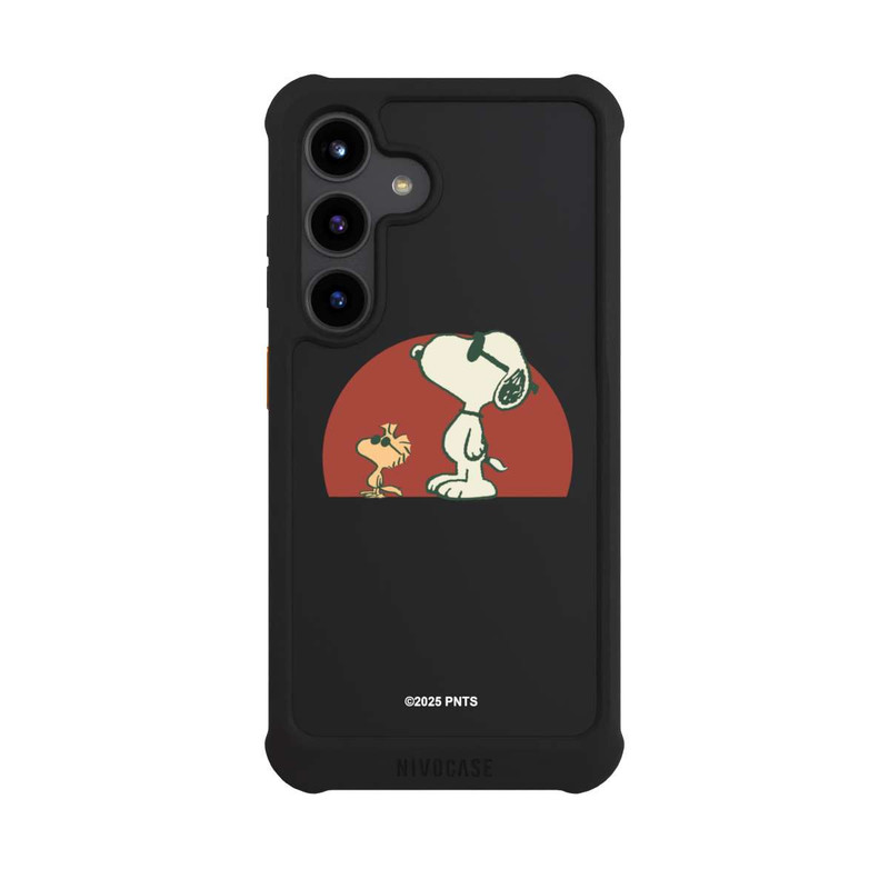 Galaxy S24 NIVOmax Snoopy Woodstock Far Out transparent