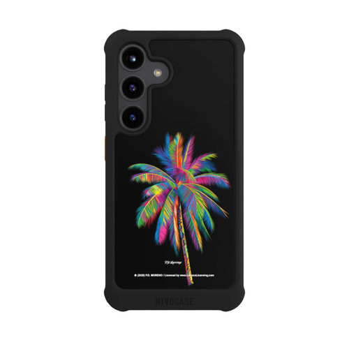 Samsung Galaxy S24 NIVOmax Regenbogen Palme