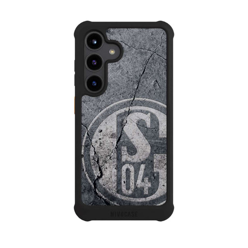 Samsung Galaxy S24 NIVOmax Schalke 04 Beton Look