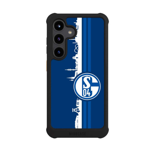 Samsung Galaxy S24 NIVOmax Schalke 04 Skyline Blau
